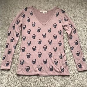 Philosophy skull sweater
